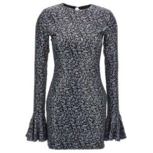 NWOT ROTATE Birger Christensen- Mini Sequin Dress. Size 8